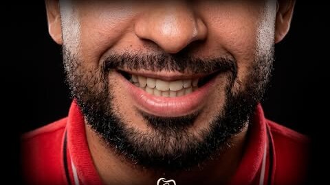 Sorriso antes do tratamento